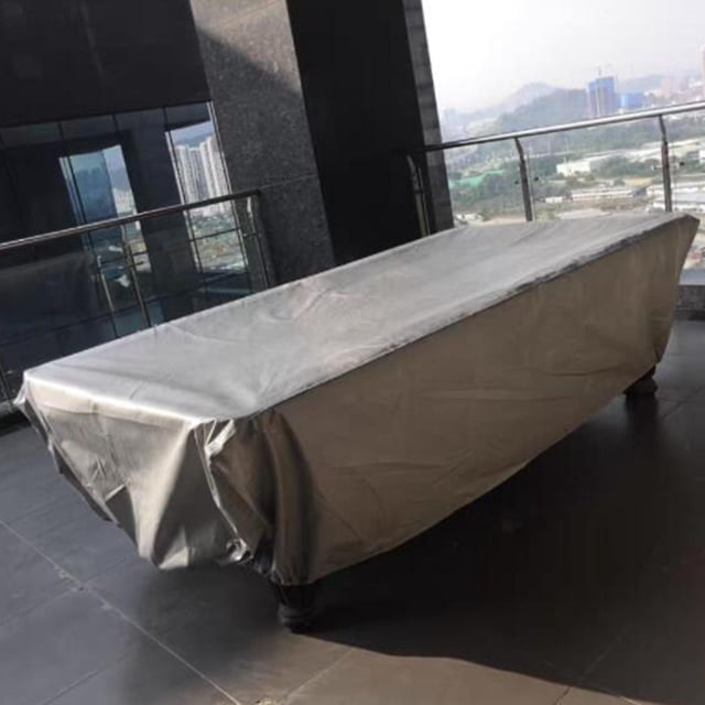 Cubierta protectora para de billar de 8/9 pies, cubierta protectora para , cubierta para de billar fácil de limpiar para patio, muebles,