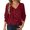 Wine, variant on Women's Old Money Style Lightweight Cable Knit Crewneck Sweater – Long Sleeve Pullover for Fall Winter, Soft Comfortable Casual Everyday Wear, Business Casual Versatile Top