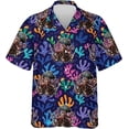 thumbnail image 5 of Camisas de verano para hombre 2024, novedad, con estampado 3D de tentáculos de pulpo, ropa con patrón creativo, camisetas de manga corta con solapa, 5 of 5