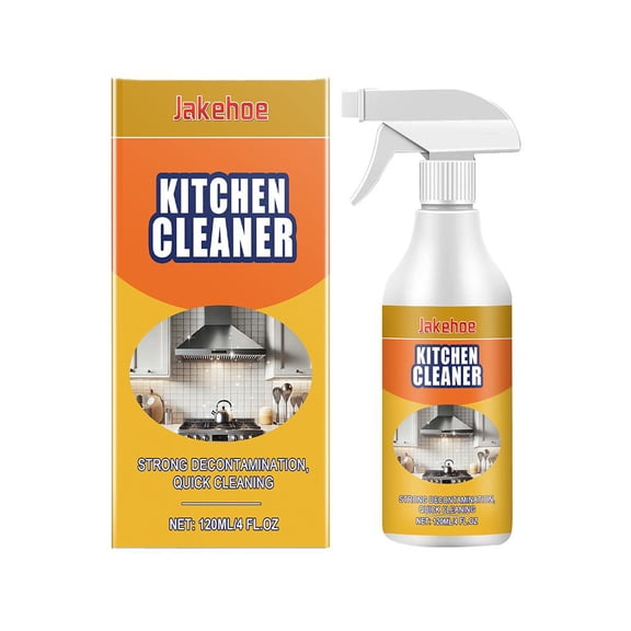 Kitchen Foam Cleaner, Stubborn Stains Cleaner, Kitchen Bubble Cleaner Spray, All-Purpose Kitchen Pots and Pan Cleaner, for Domestic Cooktops,Range Hoods,Grime and Grease