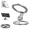 Silver, variant on Magnetic Phone Stand Fidget Spinner, Fidget Spinner Magnetic Phone Holder, Double Sided Folding Phone Holder for iPhone Samsung-Dual Rings & Strong Adhesion, for Desk Car Gym Travel (Rose Gold)