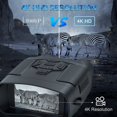 thumbnail image 4 of 4K Infrared Night Vision Binoculars with 3'' Display, 8X Digital Zoom, and 32GB Storage Card for Camping, Hunting, and Security Use, 4 of 8