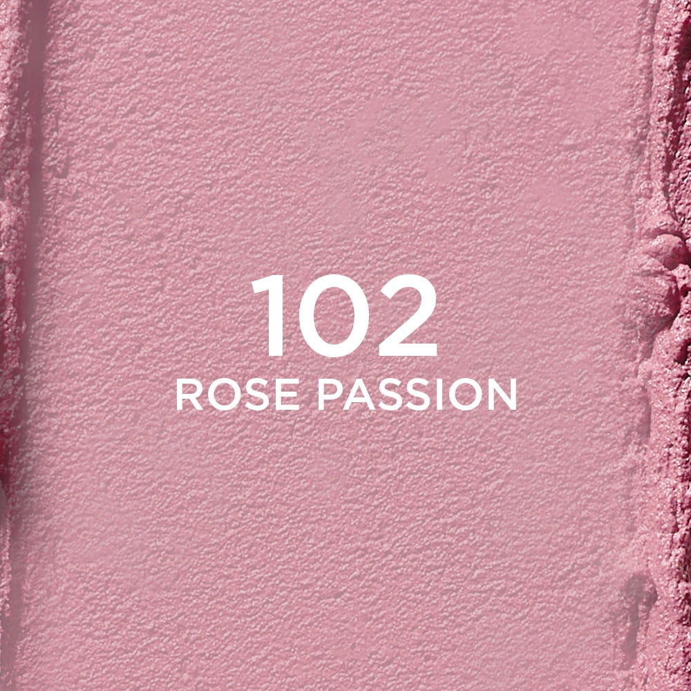 L'Oreal Paris Colour Riche Blurred Matte Lipstick , Rose Passion 102, 0.13 oz