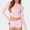 Pink, variant on Only Moment Womens Fold Over Shorts Threadcloth High Rise Stretchy Yoga Rollover Shorts Slim Fit Cute Lounge Shorts Micro Bottoms Pink,S