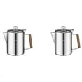 thumbnail image 1 of 2X Coffee Percolators Stovetop for Camping, Percolator Coffee Pot Stainless Steel Coffee Maker Camping Outdoors 9 Cup, 1 of 5