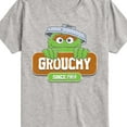 thumbnail image 3 of Sesame Street - Grouchy Since 1969 - Toddler and Youth Short Sleeve Graphic T-Shirt, 3 of 5