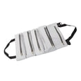 thumbnail image 1 of Bolsa enrollable para herramientas con llave inglesa, organizador de llaves, organizador de herramientas con 5 gris, 1 of 9