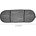 thumbnail image 5 of Dog Towel, Dog Bath Robe Absorbent Shower Quick Dry Microfiber 63.5*21CM Gray, 5 of 5