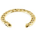 thumbnail image 2 of Pompeii Men's Wide Square Curb 14k Gold (46gram) or Platinum (74gram) 10.5mm Link Bracelet, 2 of 3