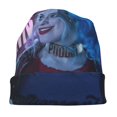 thumbnail image 6 of Harley Quinn Slouchy Hat For Men Women Teen Unisex Winter Hat Elastic Knitted Beanie Hats, 6 of 8