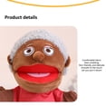 thumbnail image 4 of Plush Hand Puppet With Movable Mouth Interactive Role Play Toy Parent Child Bonding Activity Soft Cloth Character Toy Creative Storytelling Imaginative Play Gift For Kids Educational Fun S, 4 of 6