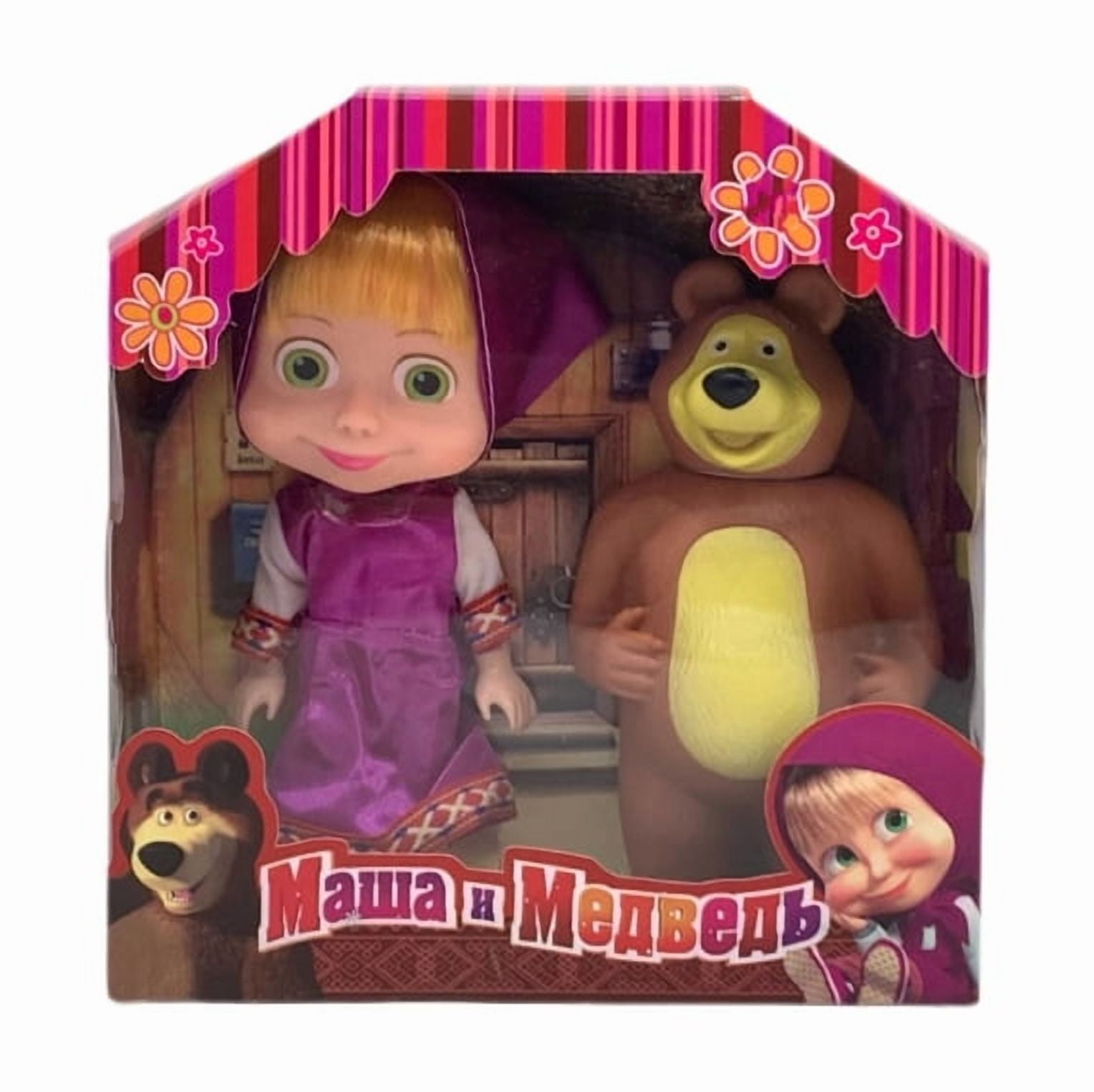 Masha and the Bear Doll Set