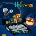 thumbnail image 1 of Halloween Pumpkin Zombie Building Block Twist Egg Blind Box Halloween Countdown 12 Day Blind Box, 1 of 2