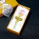 thumbnail image 4 of Mini rosa roja de cristal eterna | Rosa artificial de cristal artesanal | Regalo Feng Shui duradero para bodas | Decoración para aniversarios, cumpleaños, hogar y oficina, 4 of 5