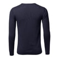 thumbnail image 3 of FashionOutfit Men's Casual Solid Soft Knitted Long Sleeve V-Neck Sweater, 3 of 5