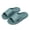 Dark Green, variant on Shower Shoes for Women, Non-Slip Shower Slippers Quick-drying Material, Ultra-soft Lightweight Slide Sandals with Simple Style