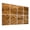 Color 3, variant on 8 Pack Art Acoustic Panels Sound Absorbing Delicate Watercolor Flowers Soft Earthy Tones Decorative Soundproof Wall Panels Self Adhesive for Nursery Game Room Bedroom 48"x32"