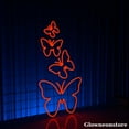 thumbnail image 2 of Glowneon Butterfly Neon Sign, Butterfly Led Sign, Beauty Studio Light, Butterfly Art Led, 2 of 5