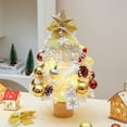 thumbnail image 1 of Árbol de Navidad flocado traje rosa escritorio árbol de Navidad decoración regalo árbol de Navidad decoración bricolaje árbol de Navidad mini, 1 of 6