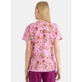 thumbnail image 4 of Strawberry Shortcake Women's Scrub Top, Sizes S-3XL, 4 of 5