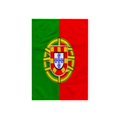 thumbnail image 1 of Toalla de mano 3D con forma de rosa moderna con bandera de Portugal, 38 x 56 cm, multicolor, 1 of 7