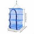 thumbnail image 2 of Hanging Drying Food Dry Net 4 Layer Shelf Hang Cages Fish Folding Mesh Shelves, 2 of 6