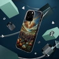 thumbnail image 4 of DistinctInk Hybrid (Acrylic / TPU) Clear Slim Fit Case for Apple iPhone 14 Pro (6.1" Screen) - "1 John 4:7 – Love: A Divine Connection", 4 of 8
