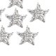 thumbnail image 2 of 6 parches para ropa con diamantes de imitación para planchar y coser, diseño de estrella Plata, 2 of 8