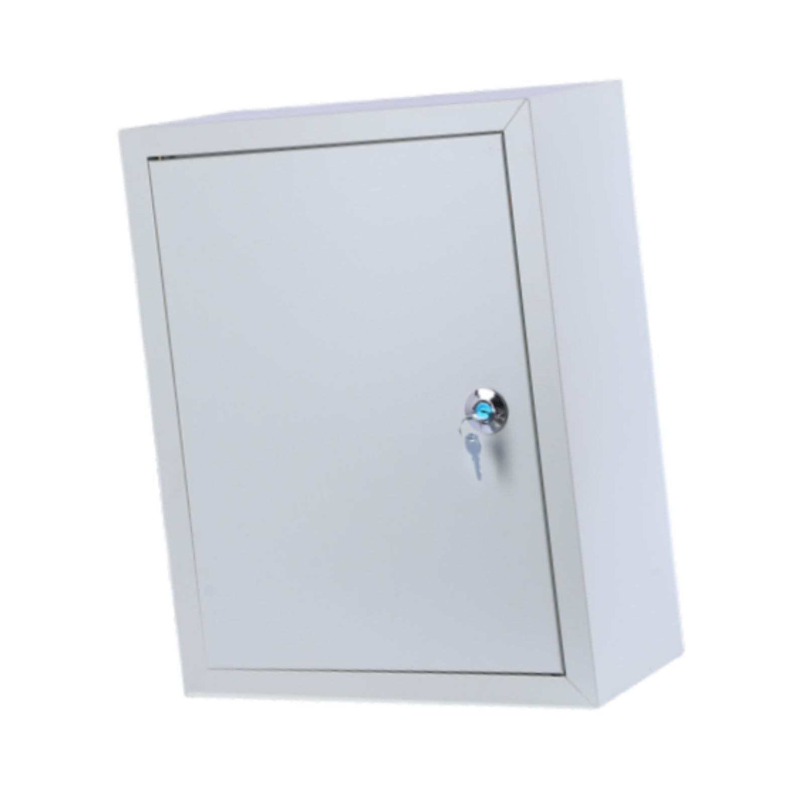 JISADER Outdoor Electrical Box Waterproof Junction Box Wear Resistant Metal with Lock Distribution Case for Home Indoor Shopping Mall 25cmx16cmx30cm