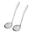 thumbnail image 2 of Abbracc 2xStainless Steel Colander Soup Ladle Hot Pot Kitchen Cooking Utensils S, 2 of 9