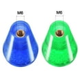 thumbnail image 3 of Unique Bargains Green Blue Ellipse Oval Joystick Rocker Ball Top Handle for Arcade Game, 3 of 5