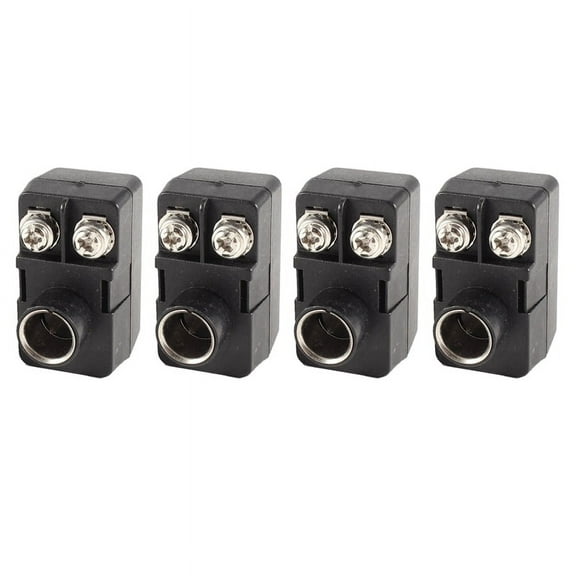 4 x Push-On Antenna Matching Transformer 300/75 Ohm TV F Coax Adapter