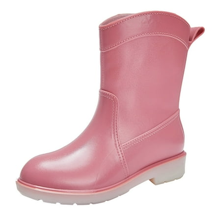 

KI-8jcuD Business Casual Shoes Women Womens Rain Boots Hardwearing Slip On Waterproof Non Slip Cement Rain Shoes Rain Ankle Boots Bog Shoes Rubber Boot Insulator Womens Bog Rain Boots Clear Wellies