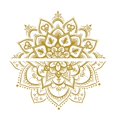 thumbnail image 2 of Mandala Lotus Vinyl Wall Sticker Lotus Flower Datura Zen Decor Decals Sticker, 2 of 8