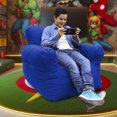 thumbnail image 2 of Sillón Individual Puff Sacoos Azul con descansa brazos, 2 of 8