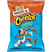 Cheetos Puffs Cheese Snacks, 3.75 oz