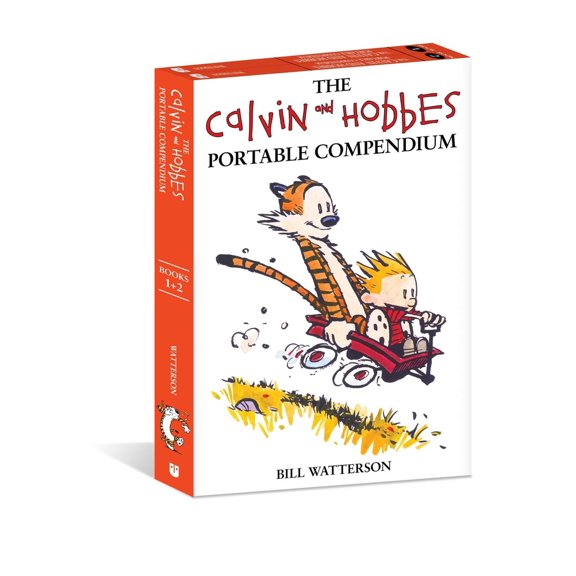 Pre-Owned The Calvin and Hobbes Portable Compendium Set 1: Volume 1 (Paperback) 1524884979 9781524884970