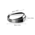 thumbnail image 2 of Argent 2 Pack Rétroviseur pour Voiture Rotation 360 Degrés Angle Grand Réglable Ventouse pour Conduite Sécurisée Assistance au Stationnement, 2 of 6