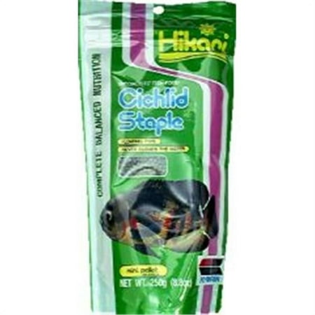 UPC: 0042055032285 | Hikari Cichlid Staple Floating Pellets for Pets Mini – 8.8-Ounce each