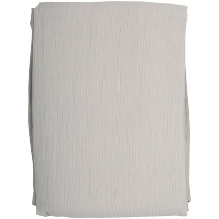 - Better Homes & Gardens® Textured Georgette Sheer Panel Soft Silver