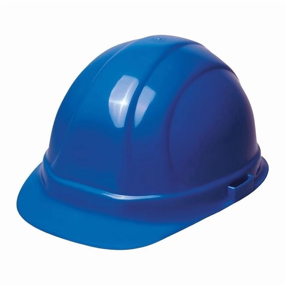 Hard Hat, Omega II, Polyethylene, 6 Point Pinlock, Type 1, Class E, Blue
