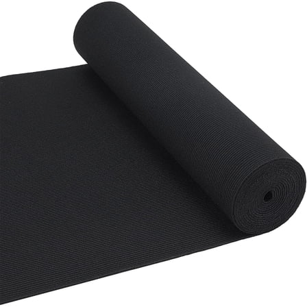 6.6FT 10 Inch Wide Black Elastic Bands Crafts Flat Elastic Stretch Strap for Hair Braids Sewing Accessories and Craft Black DIY