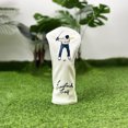 thumbnail image 4 of Housse de Club de Golf Housse de Tête Housse de Protection Conducteur Allée Hybrides en Bois Housse de Poussoir Nouvelle Édition Limitée Beige Hybride, 4 of 6