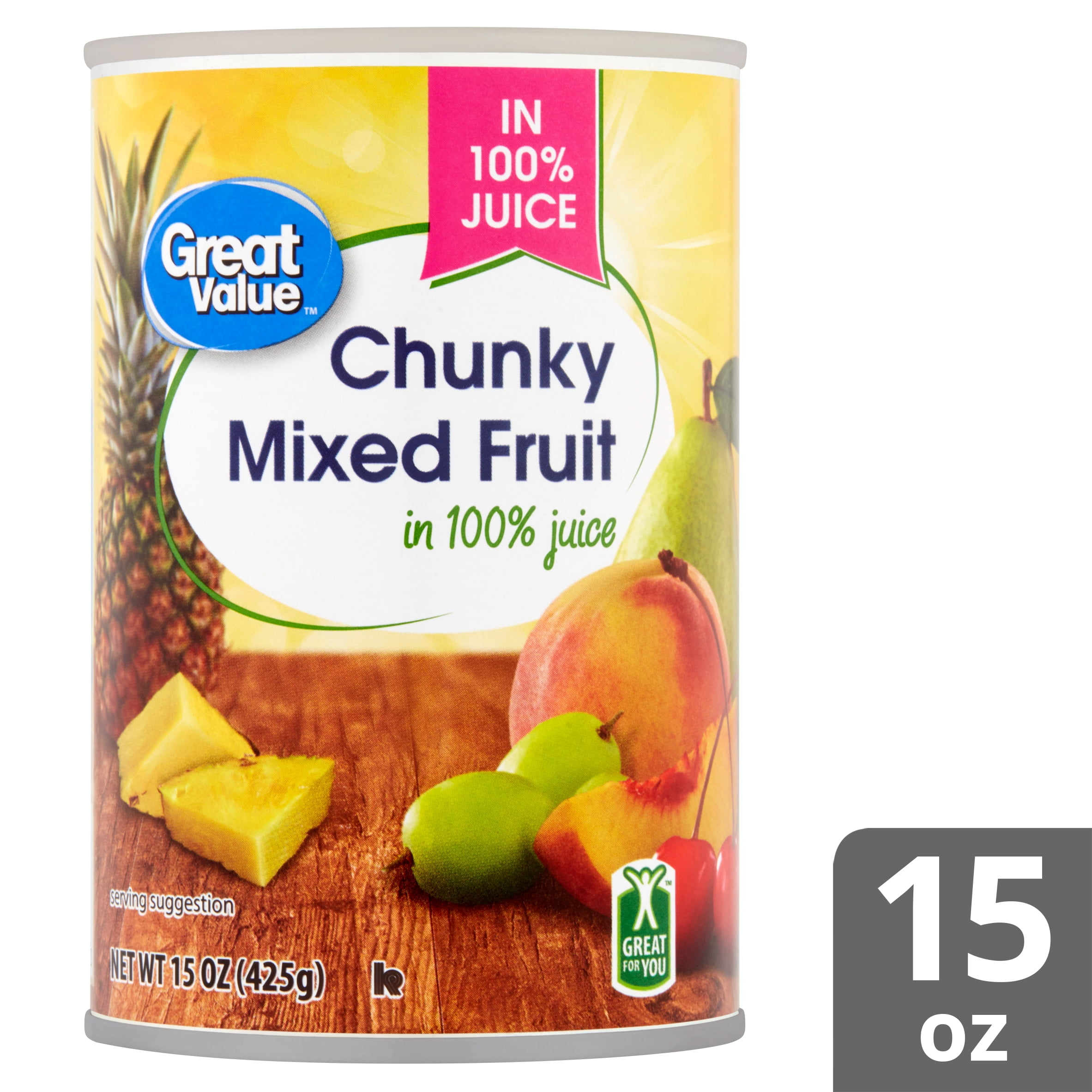 Great Value Chunky Mixed Fruit In 100 Juice 15 Oz Walmart Com Walmart Com Great Value Chunky Mixed Fruit In 100 Juice 15 Oz Walmart Com Walmart Com