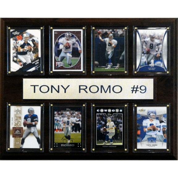 Tony Romo Dallas Cowboys 12'' x 15'' Plaque