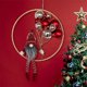 thumbnail image 5 of Colgante De Muñecas De Círculo De Navidad Con Globo Colgante De Árbol Tema Del Festival Enano, 5 of 6