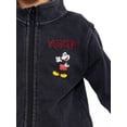 thumbnail image 4 of Mickey Mouse Toddler Boy Washed Graphic Print Zip Up Jacket, Sizes 12M-5T, 4 of 6
