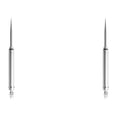 thumbnail image 4 of Cateissary Palillo de portátil de acero inoxidable Palillo de Picnic Fruta Tenedor Accesorio de limpieza del hogar lavable con soporte Plata Plata 2Conjunto, 4 of 6