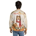 thumbnail image 5 of Happy Thanksgiving Shetland Sheepdog with Turkey Pumpkins Autumn Vibes All Over Print 3D Sweatshirt Unisex Merch Sheltie Dog Lover Gifts - 12018, 5 of 6