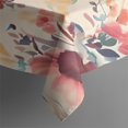 thumbnail image 3 of Pioneer Flower Floral Print Pattern Rectangle Tablecloth 60"x84",Waterproof Polyester Rectangle Table Cloth, Wipeable Spillproof Polyester Tablecloth for Dining, Camping, Indoor and Outdoor, 3 of 5